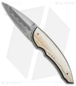 Corrie Schoeman Panerai Flipper Knife Giraffe Bone (3.25" Hamon)