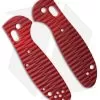 Custom Replacement Griptilian Handle Sculpted Red G-10