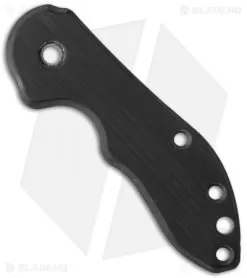 Bella Blades Spyderco Dice Replacement Scale Jet Black C182