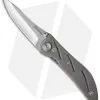 Allen Elishewitz Custom Titanium Liner Lock Knife (3.6" Satin)