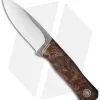 Fiddleback Forge Monarch Knife Maple Burl (3.625" Satin)