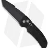 Hogue Knives EX-A01 Automatic Knife Tanto Black G10 (4" Black)