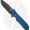 Kershaw Emerson Launch 5 Automatic Knife Blue Aluminum (3.4" Black) 7600BLUBLK