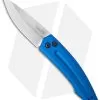 Kershaw Launch 2 Automatic Knife Blue Aluminum (3.4" Stonewash) 7200BLUSW