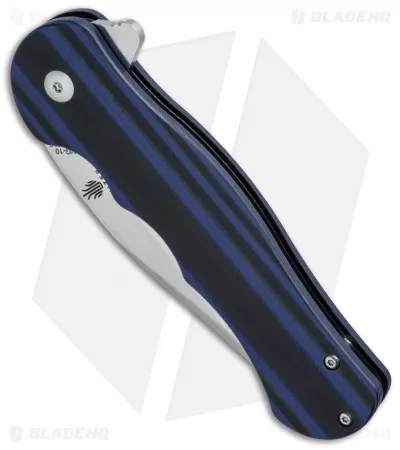 Kizer Vanguard Series Dorado Flipper Knife BlackBlue G-10 (3.5" Satin) V4455A2 2 Kizer Vanguard Series Dorado Flipper Knife BlackBlue G-10 (3.5" Satin) V4455A2 - Image 2