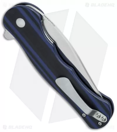 Kizer Vanguard Series Dorado Flipper Knife BlackBlue G-10 (3.5" Satin) V4455A2 3 Kizer Vanguard Series Dorado Flipper Knife BlackBlue G-10 (3.5" Satin) V4455A2 - Image 3