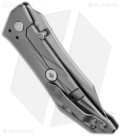 Kizer Aileon Frame Lock Knife Titanium (3.5" Stonewash) Ki3304B 2 Kizer Aileon Frame Lock Knife Titanium (3.5" Stonewash) Ki3304B - Image 2