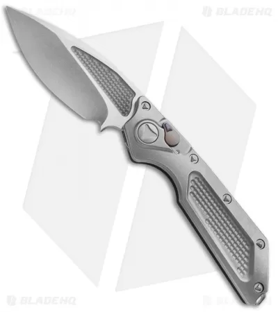 Marfione Custom DOC Killswitch Automatic Knife Titanium (3.75" Stonewash) 1 Marfione Custom DOC Killswitch Automatic Knife Titanium (3.75" Stonewash)