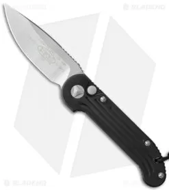 Microtech LUDT Automatic Knife Black (3.4" Satin) 135-4