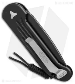 Microtech LUDT Automatic Knife Black (3.4" Black Serr) 135-2 5 Microtech LUDT Automatic Knife Black (3.4" Black Serr) 135-2 -Knife Shop microtech LUDT black black serr 135 2 BHQ 49840 er side