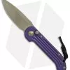 Microtech LUDT Automatic Knife Purple (3.4" Bronze) 135-13PU