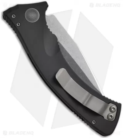 Vintage Microtech Amphibian Automatic Knife (3.5" Stonewash Serr) 02/2002 2 Vintage Microtech Amphibian Automatic Knife (3.5" Stonewash Serr) 02/2002 - Image 2