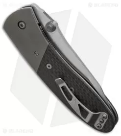Microtech LCC Lightfoot Compact Combat D/A Automatic Knife CF (Stonewash) 2000 -Knife Shop microtech gen 1 lcc da auto cf sw side cm