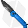 Microtech LUDT Automatic Knife Blue (3.4" Black Serr) 135-2BL