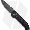 Microtech Marfione Custom Mini UMS Automatic Knife W/ Black Ostrich (Damascus)