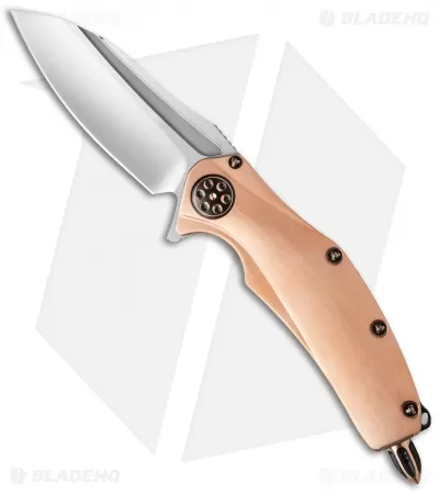 Marfione Custom Matrix Knife Copper Handle (Mirror Polish) 11/2015 1 Marfione Custom Matrix Knife Copper Handle (Mirror Polish) 11/2015
