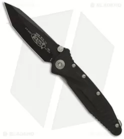 Microtech Socom Delta Tanto Knife G-10 (4" Black) 163-1