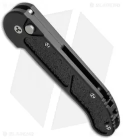 Microtech Mini UMS Automatic Knife (2.375" Black Serr) 04/2002 -Knife Shop microtech used mini ums black serr 4 200 bottom cm