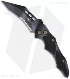 Microtech Urban Camo Vector Automatic Knife (3.95" Serr) 132-2UC