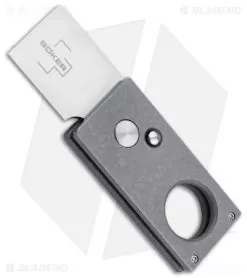 Boker Cigar Cutter Pocket Knife Titanium (1.34" Satin) 01BO513
