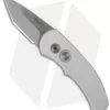 Pro-Tech Runt Tanto J4 Silver Automatic Knife (Stonewash PLN) 5413