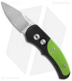 Pro-Tech Runt J4 Automatic Knife Neon Green G-10 (1.94" Satin) 4431