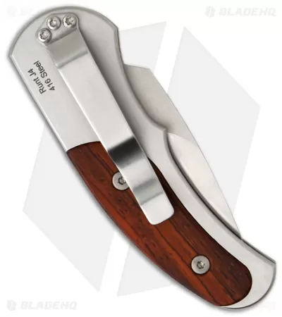 Pro-Tech Steel Runt J4 Knife W/ Cocobolo (1.94" Satin Plain) 4457-C 2 Pro-Tech Steel Runt J4 Knife W/ Cocobolo (1.94" Satin Plain) 4457-C - Image 2