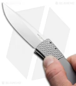Pro-Tech Magic "Whiskers" Automatic Knife Gray/Black (3.125" Stonewash) BR-1 -Knife Shop protech br 1 10 release cm