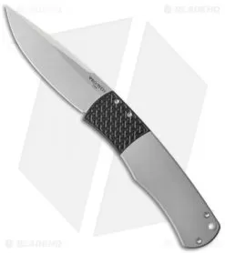 Pro-Tech Magic "Whiskers" Automatic Knife Gray/Black (3.125" Stonewash) BR-1
