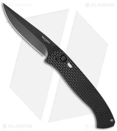 Pro-Tech Brend 1 Large Automatic Knife Knurled Black (4.6" Black) 1141 1 Pro-Tech Brend 1 Large Automatic Knife Knurled Black (4.6" Black) 1141