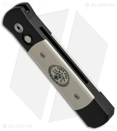 Pro-Tech Godson Chris Kyle Custom Tuxedo Automatic Knife (3.15" Black) 2 Pro-Tech Godson Chris Kyle Custom Tuxedo Automatic Knife (3.15" Black) - Image 2