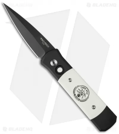 Pro-Tech Godson Chris Kyle Custom Tuxedo Automatic Knife (3.15" Black) 1 Pro-Tech Godson Chris Kyle Custom Tuxedo Automatic Knife (3.15" Black)