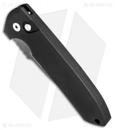 Pro-Tech Les George Rockeye Automatic Knife Black (3.375" Gray DLC) LG121 2 Pro-Tech Les George Rockeye Automatic Knife Black (3.375" Gray DLC) LG121 - Image 2