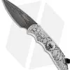Pro-Tech Razor Wire Skull TR-4 Automatic Knife (Zoe Crist Damascus) TR-4.62