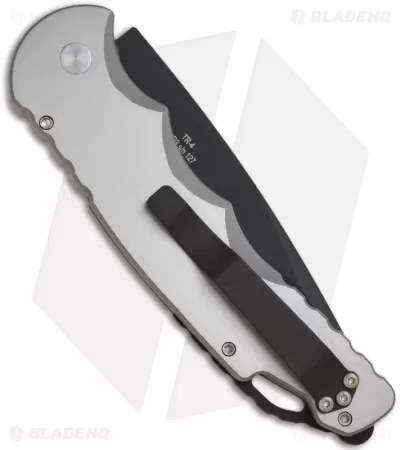 Pro-Tech Steel Custom TR-4 S2 Tactical Response 4 Automatic Knife (4" Black) 2 Pro-Tech Steel Custom TR-4 S2 Tactical Response 4 Automatic Knife (4" Black) - Image 2