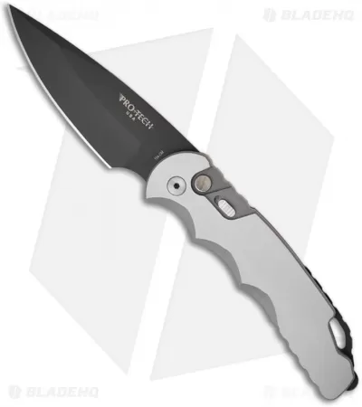 Pro-Tech Steel Custom TR-4 S2 Tactical Response 4 Automatic Knife (4" Black) 1 Pro-Tech Steel Custom TR-4 S2 Tactical Response 4 Automatic Knife (4" Black)