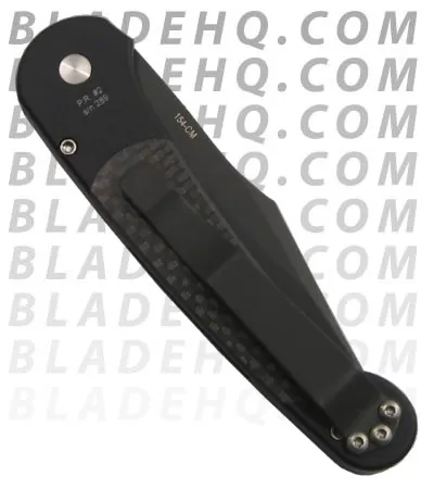 Pro-Tech Monaco Carbon Fiber Automatic Knife (Satin PLN) 504 2 Pro-Tech Monaco Carbon Fiber Automatic Knife (Satin PLN) 504 - Image 2
