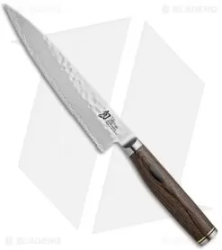 Shun Premier 6 Piece Basic Block Set Kitchen Knives -Knife Shop shun cutlery premier 6pc basic block set tcms0600 utility serr 6 5in tdm0722