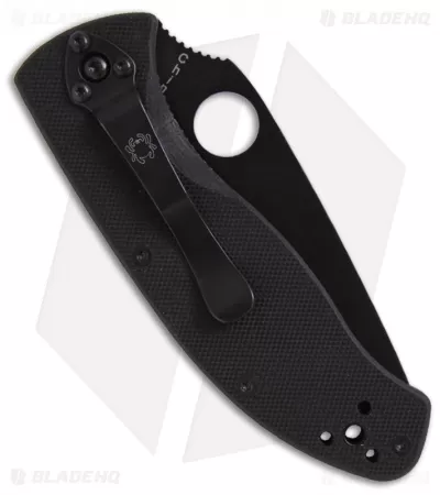 Spyderco Tenacious Liner Lock Knife G-10 (3.39" Black) C122GBBKP 2 Spyderco Tenacious Liner Lock Knife G-10 (3.39" Black) C122GBBKP - Image 2
