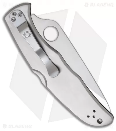 Spyderco Endura 4 Knife Stainless Steel SS Folder (3.875" Satin Serr) C10PS 2 Spyderco Endura 4 Knife Stainless Steel SS Folder (3.875" Satin Serr) C10PS - Image 2