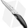 Spyderco Viele Liner Lock Knife Black Micarta (3.4" Satin Full Serr)