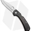 Spyderco Wayne Goddard Lock Back Knife Brown Micarta (3.625" Serr) *LOCK ROCK*