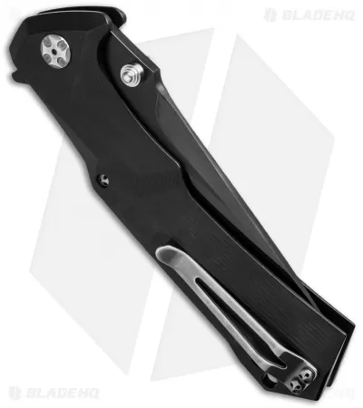 Brian Tighe Custom Tighe Tac Tanto Knife Titanium (4" DLC Polish) TTT 2 Brian Tighe Custom Tighe Tac Tanto Knife Titanium (4" DLC Polish) TTT - Image 2